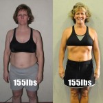 Same women, same weight, different look